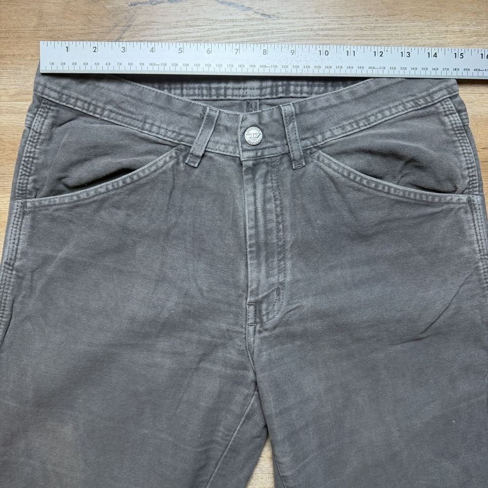 Diesel‎ Carpenter Pants Men 29x30 Blue Relaxed Straight Flap Pockets Utility Y2K - Picture 8 of 12